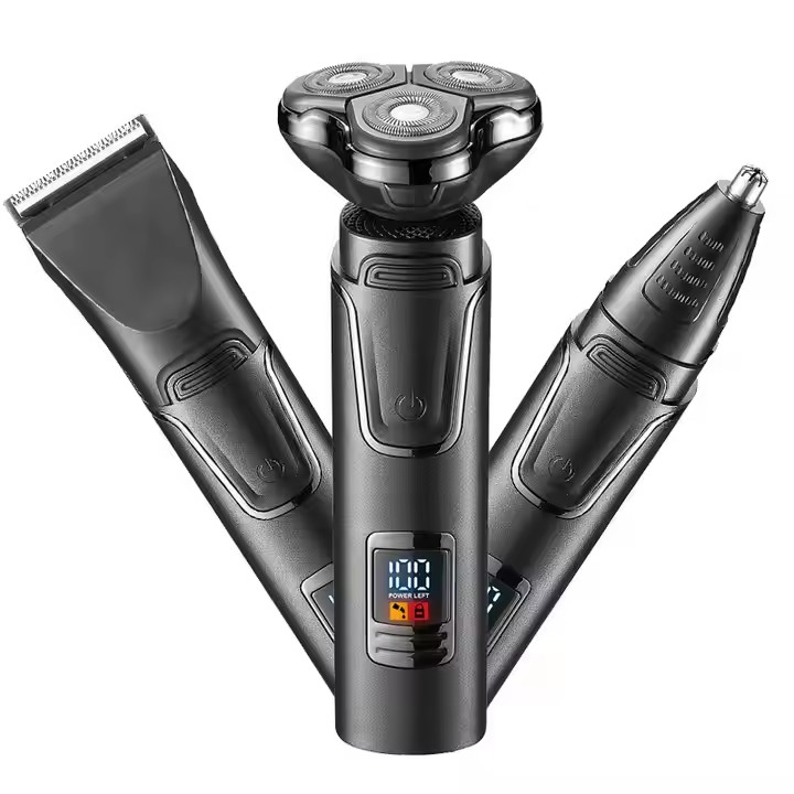 Electric Shaver Rotary - 3in1 Electric Shavers Triple Blade Shaving