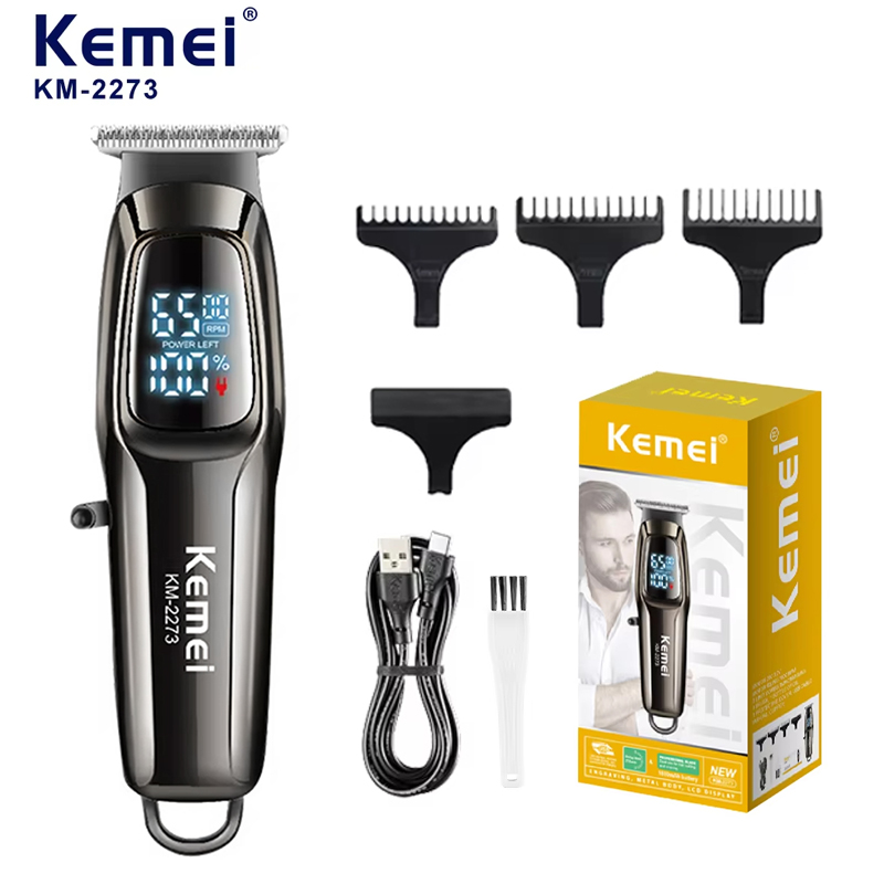 Electric Shaver Rotary - Kemei KM-2273 Rechargeable Electric Hair Clipper