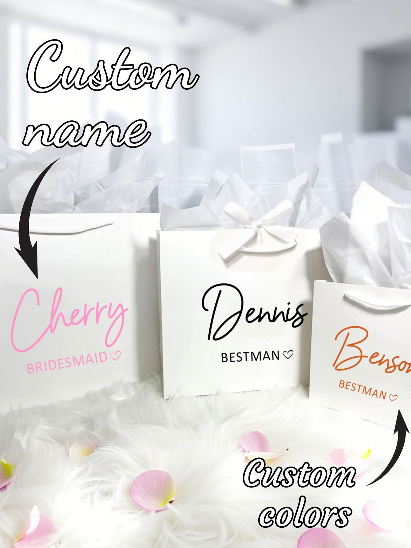 Men Grooming Usa - 1pc Custom Wedding Bridesmaid Best Man