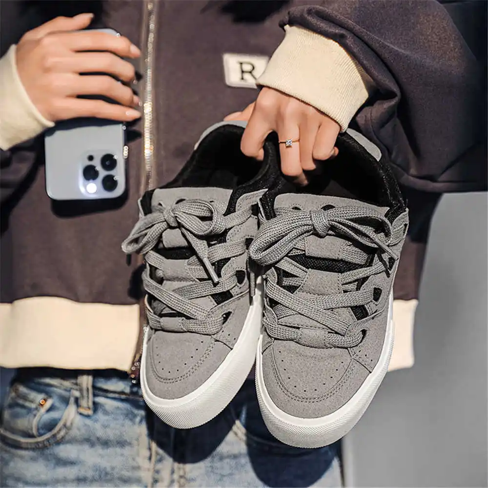 Mens Vintage Grooming Kit - With Lacing Hiphop Women's School Shoes