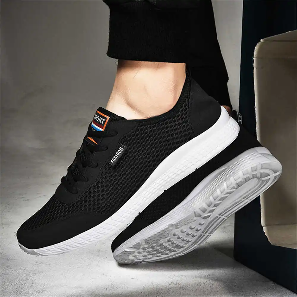 Mens Vintage Grooming Kit - 35-46 Breathable Light Blue Sneakers Men