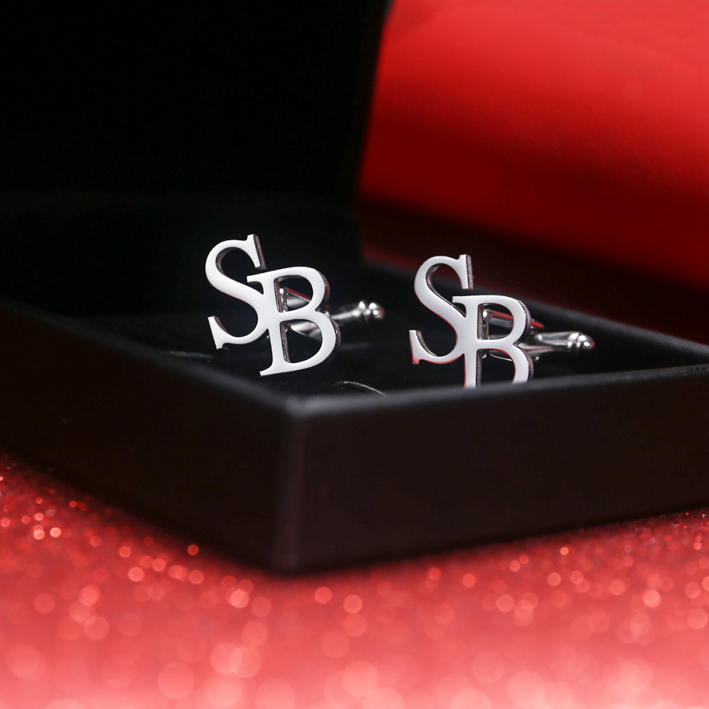 Tangula Custom Initials Cuffli - огляд і ціна Men Grooming Usa