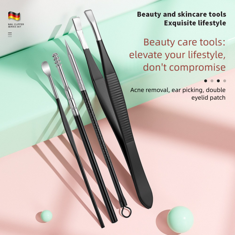 18pcs Manicure Pedicure Set, P - огляд і ціна Mens Grooming Kit Case