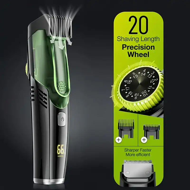Cordless Men Beard Trimmer Rec - огляд і ціна Men'S Grooming Vacuum