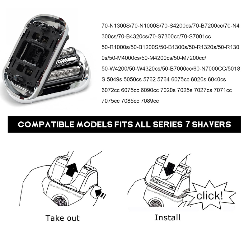 Replace Electric Shaver Head F - огляд і ціна Electric Shaver Rotary
