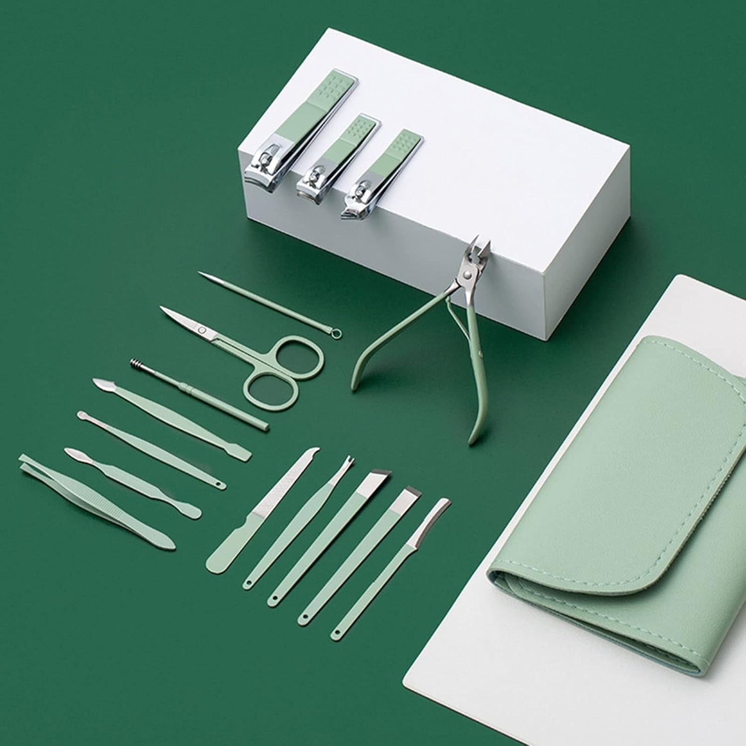 Manicure Set Professional, Nai - огляд і ціна Mens Grooming Kit Case