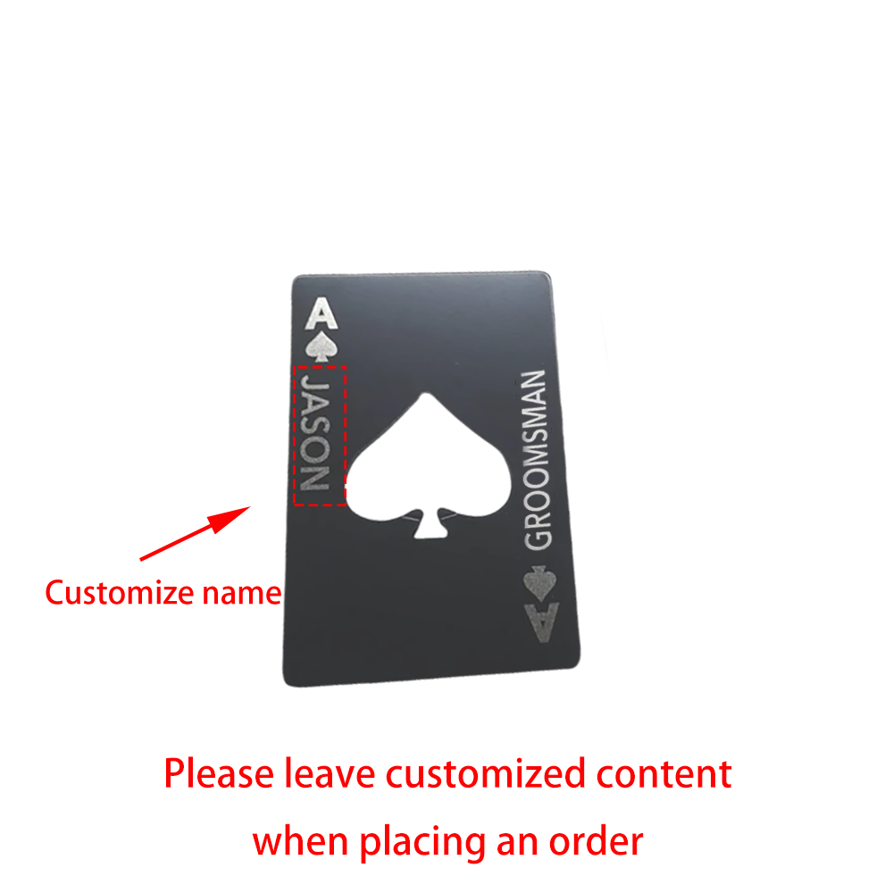 Custom Ace of Spades Groomsmen - огляд і ціна Men'S Grooming Wedding Day