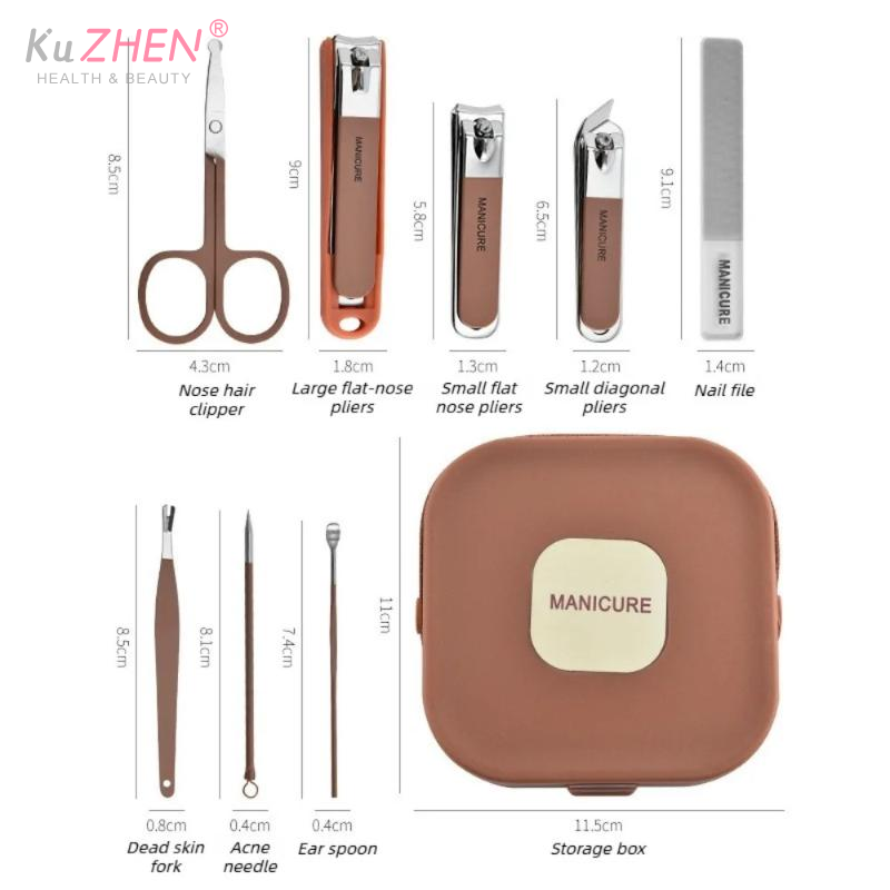 Nail Care Kit Anti-Splatter Ma - огляд і ціна Mens Grooming Kit Case