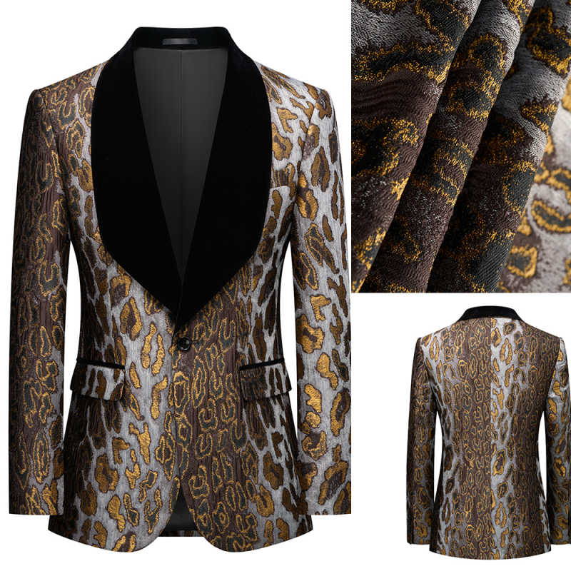 Modern Golden Patterned Jacqua - огляд і ціна Men'S Grooming Spot