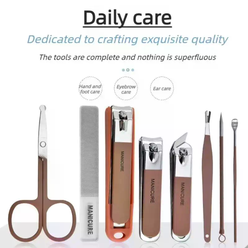 Nail Care Kit Anti-Splatter Ma - огляд і ціна Mens Grooming Kit Case