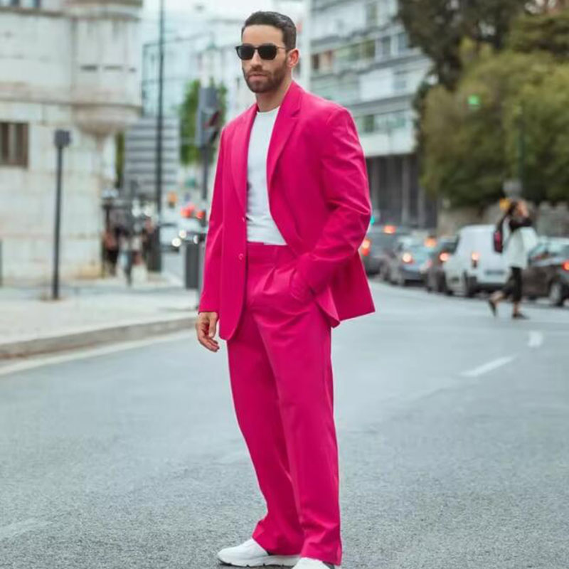 Latest Design Fuchsia Men Suit - огляд і ціна Men'S Grooming Daily