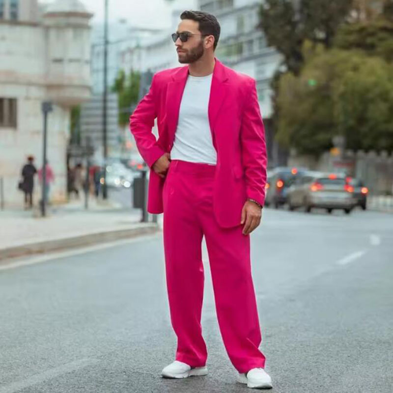 Latest Design Fuchsia Men Suit - огляд і ціна Men'S Grooming Daily