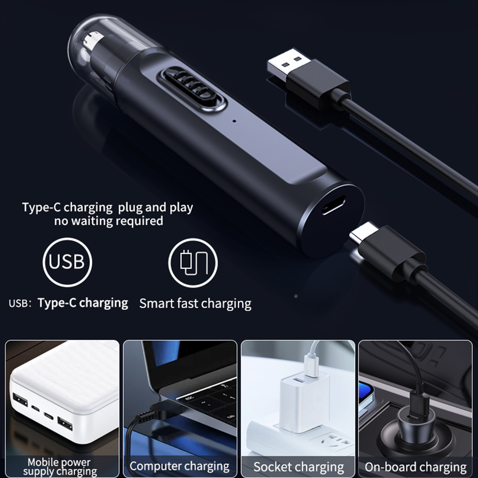 Nose Hair Trimmer for Men Elec - огляд і ціна Electric Shaver Rotary