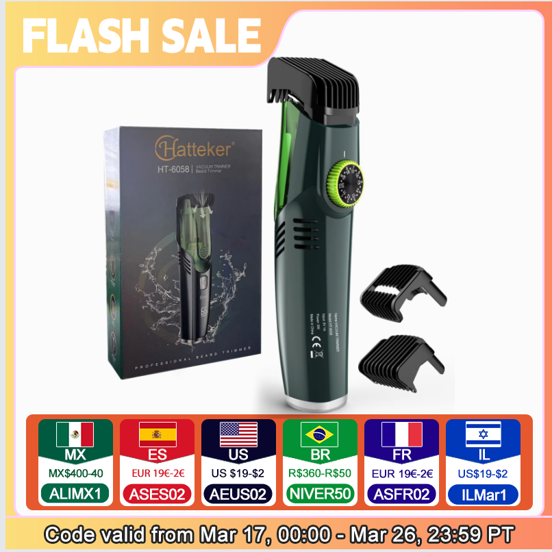 Cordless Men Beard Trimmer Rec - огляд і ціна Men'S Grooming Vacuum