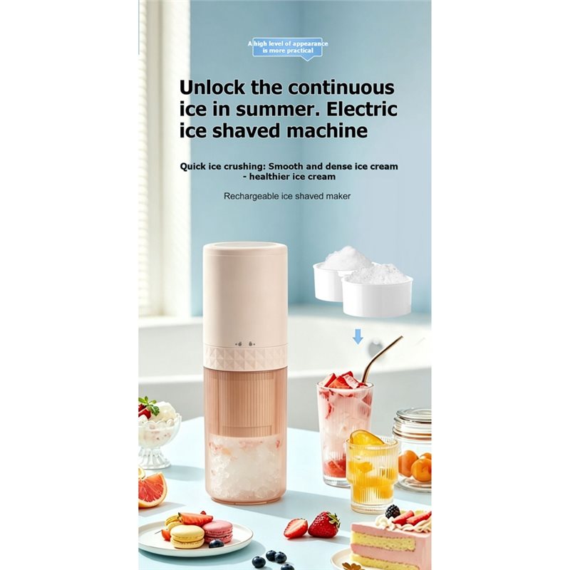 【MUST-HAVE】Shaving Ice Machine - огляд і ціна Electric Shaver Rotary
