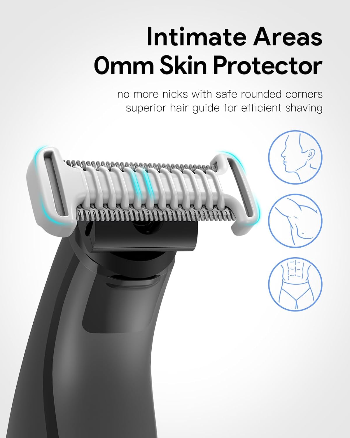 New Skin Protector & Body Comb - огляд і ціна Electric Shaver Rotary