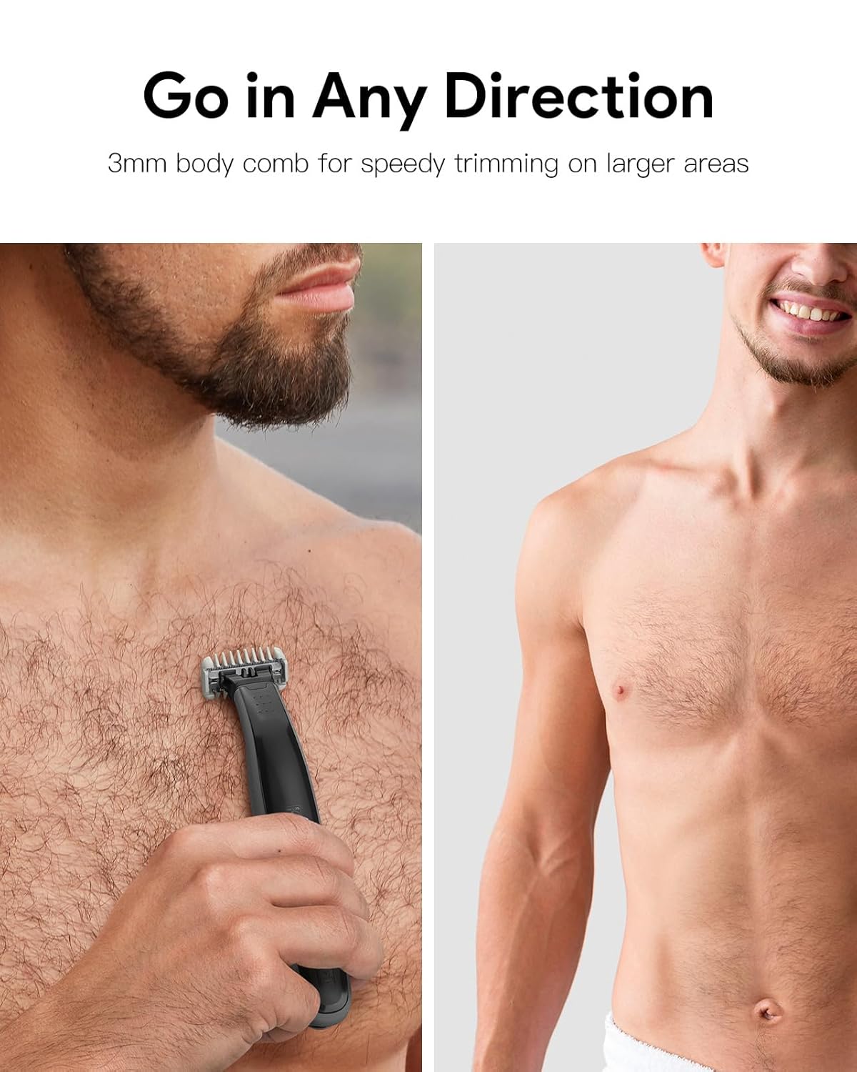 New Skin Protector & Body Comb - огляд і ціна Electric Shaver Rotary
