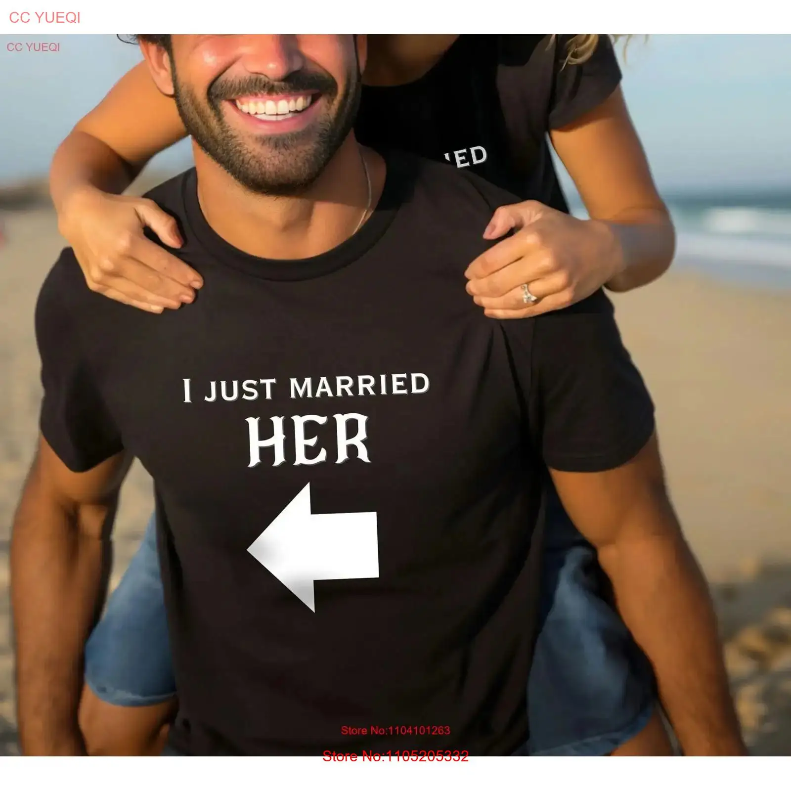 Just Married Matching Couple T - огляд і ціна Men Grooming Usa