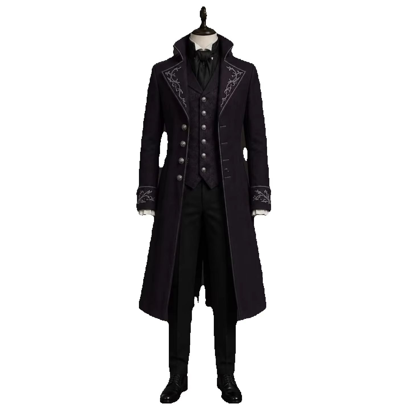 Men Dark Purple Silver Floral  - огляд і ціна Men'S Grooming Daily