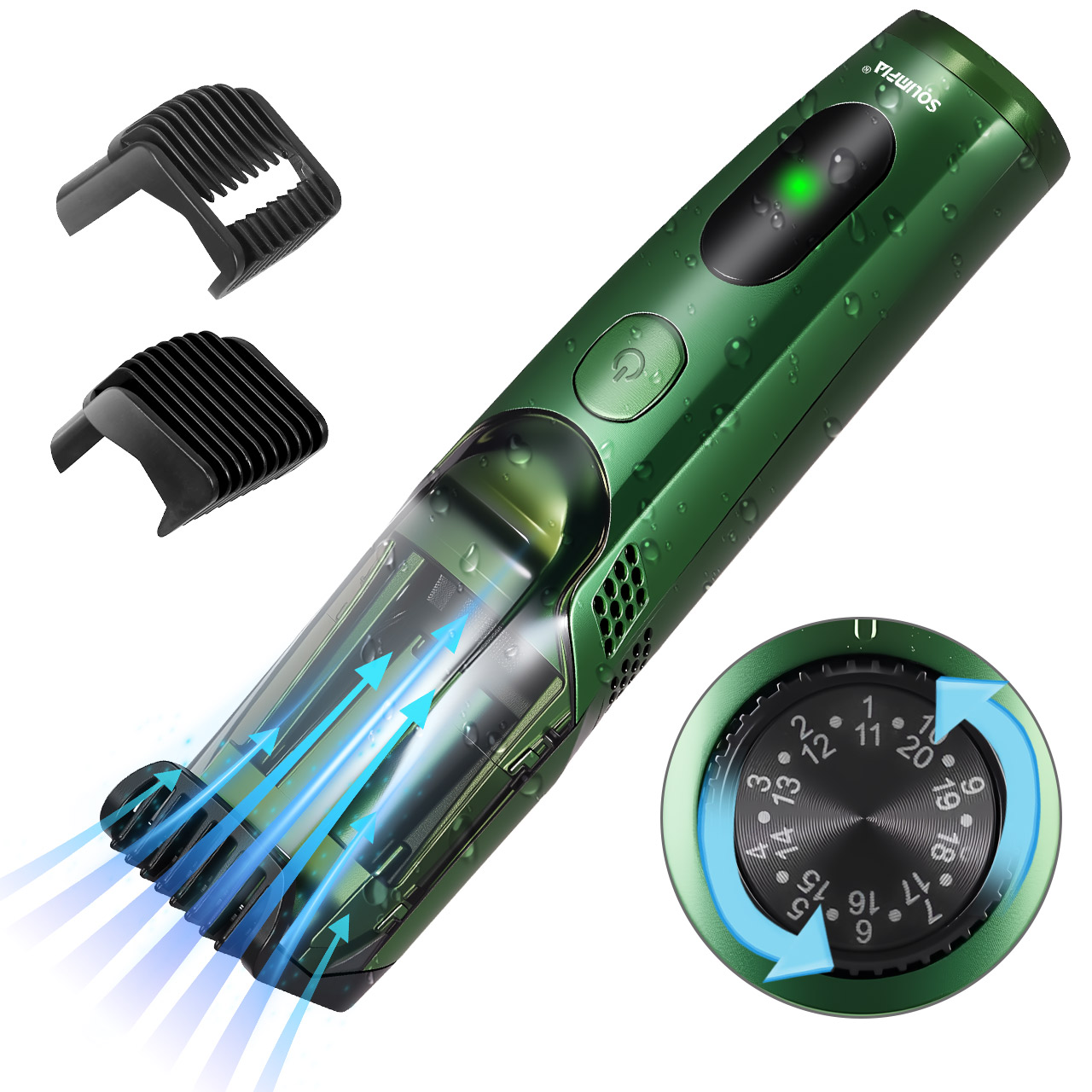 Solimpia Cordless Beard Trimme - огляд і ціна Men'S Grooming Vacuum