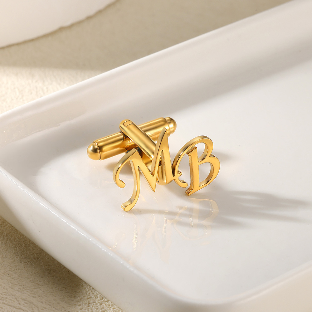 Customized Initial Letter Cuff - огляд і ціна Men Grooming Usa