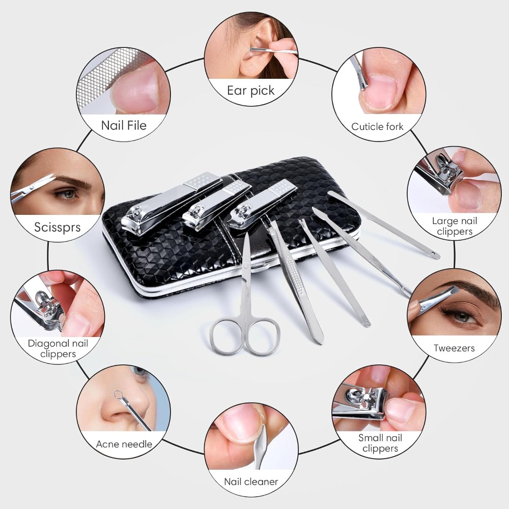 Professional Manicure Pedicure - огляд і ціна Mens Grooming Kit Case