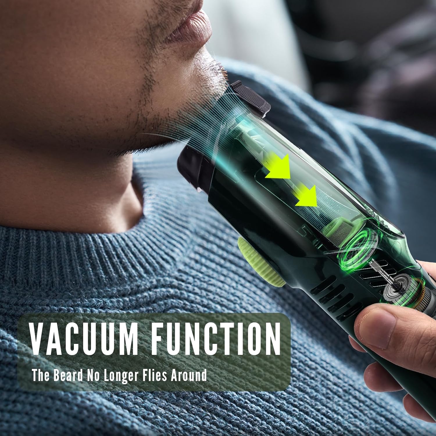 Solimpia Cordless Beard Trimme - огляд і ціна Men'S Grooming Vacuum
