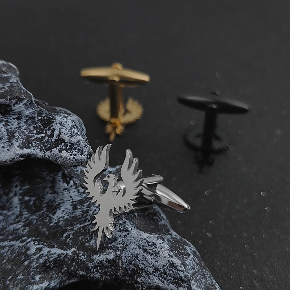 Stainless Steel Men Cufflinks  - огляд і ціна Men'S Grooming Wedding Day