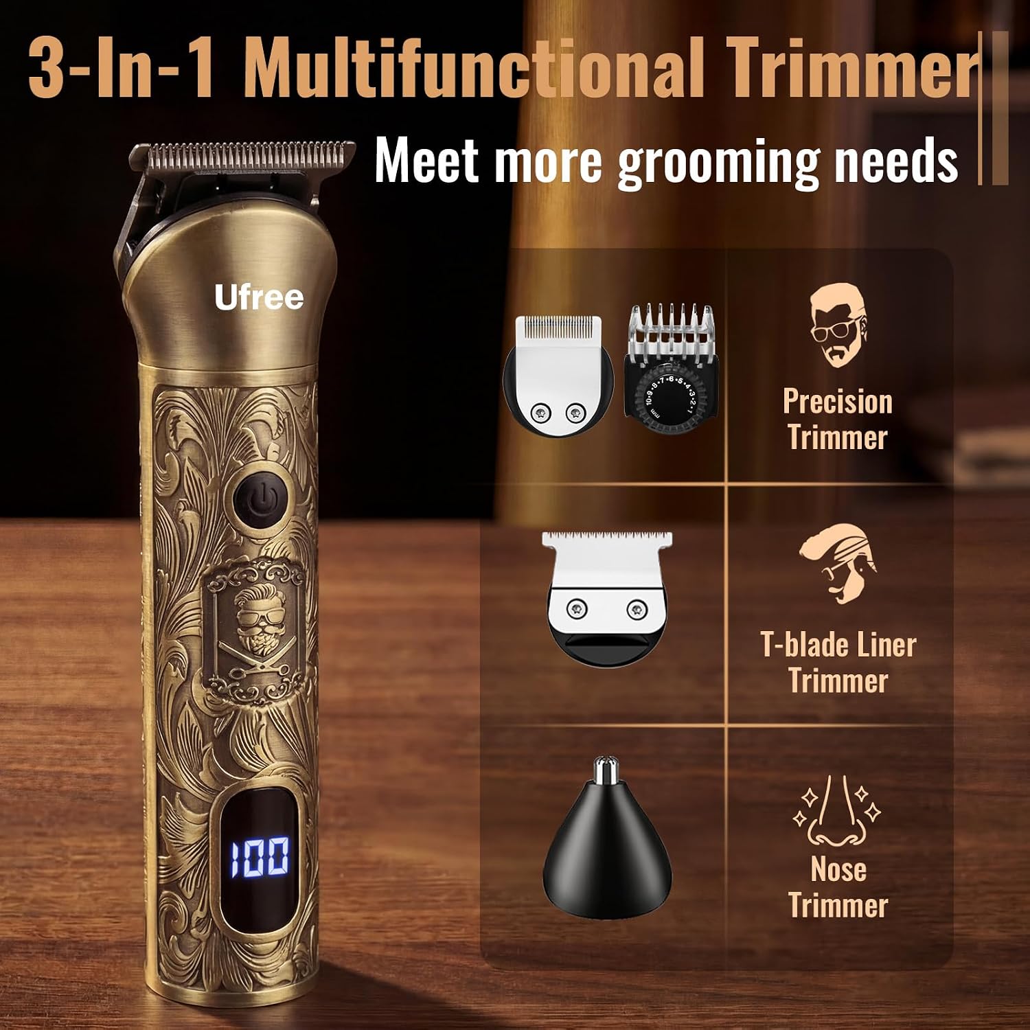 Beard Trimmer Hair Clippers fo - огляд і ціна Men'S Grooming Images