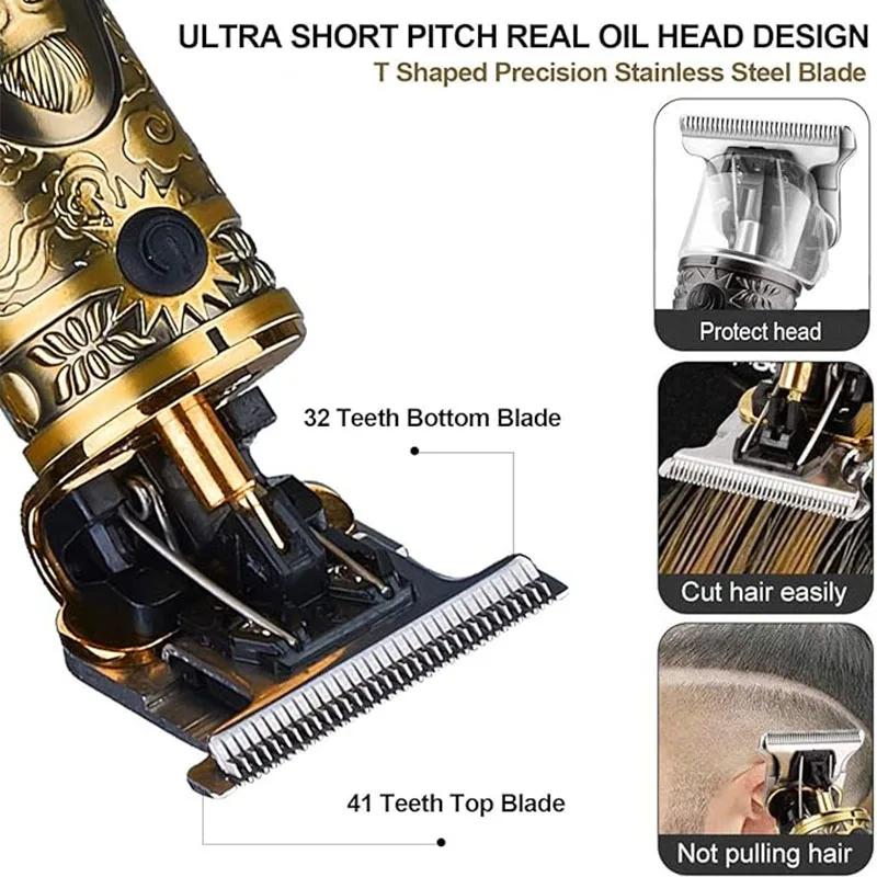 T9 Men Grooming Kit Cordless H - огляд і ціна Mens Vintage Grooming Kit