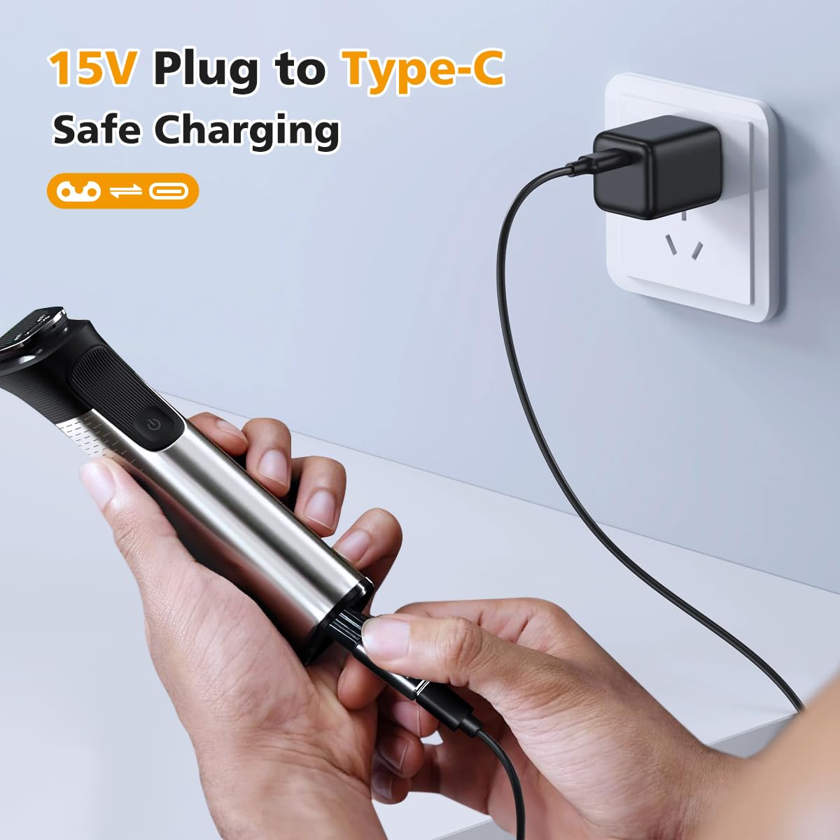 15V Type-C Safe Stable Mini Ch - огляд і ціна Electric Shaver Rotary